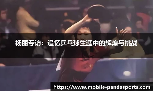杨丽专访：追忆乒乓球生涯中的辉煌与挑战